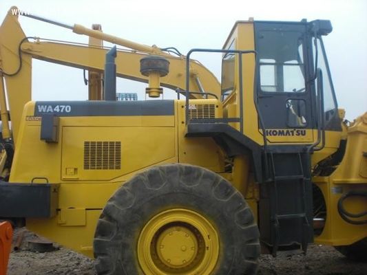 Low Working Time Komatsu WA400 Used Wheel Loader For Construction