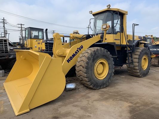 Low Working Time Komatsu WA400 Used Wheel Loader For Construction