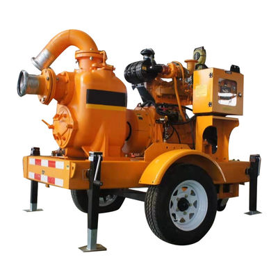 Mobile Type Deutz Irrigation Pump 4 Inches Deutz Diesel Water Pump